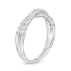Thumbnail Image 3 of 1/2 CT. T.W. Certified Diamond Criss-Cross Band in 14K White Gold (I/SI2)