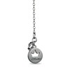 Thumbnail Image 2 of Enchanted Disney Villains Maleficent Black Quartz and 1/5 CT. T.W. Diamond Pendant in Sterling Silver and 10K Rose Gold