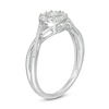 Thumbnail Image 2 of 1/3 CT. T.W. Composite Diamond Split Twist Shank Ring in 10K White Gold