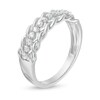 Thumbnail Image 2 of 1/5 CT. T.W. Diamond Rope Edge Anniversary Band in 10K White Gold