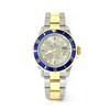 Thumbnail Image 1 of Previously Owned - Men's Rolex Submariner 1/15 CT. T.W. Diamond Two-Tone 18K Gold Watch with Silver-Tone Serti Dial