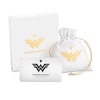 Wonder Woman™ Collection 1/8 CT. T.W. Diamond Symbol Ring in 10K Gold