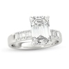 Thumbnail Image 0 of 1-3/4 CT. T.W. Emerald-Cut Diamond Seven Stone Engagement Ring in Platinum