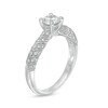 Thumbnail Image 2 of Celebration Ideal 7/8 CT. T.W. Certified Diamond Engagement Ring in 14K White Gold (I/I1)