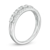 Thumbnail Image 3 of 1/2 CT. T.W. Oval and Round Diamond Double Row Band in 14K White Gold