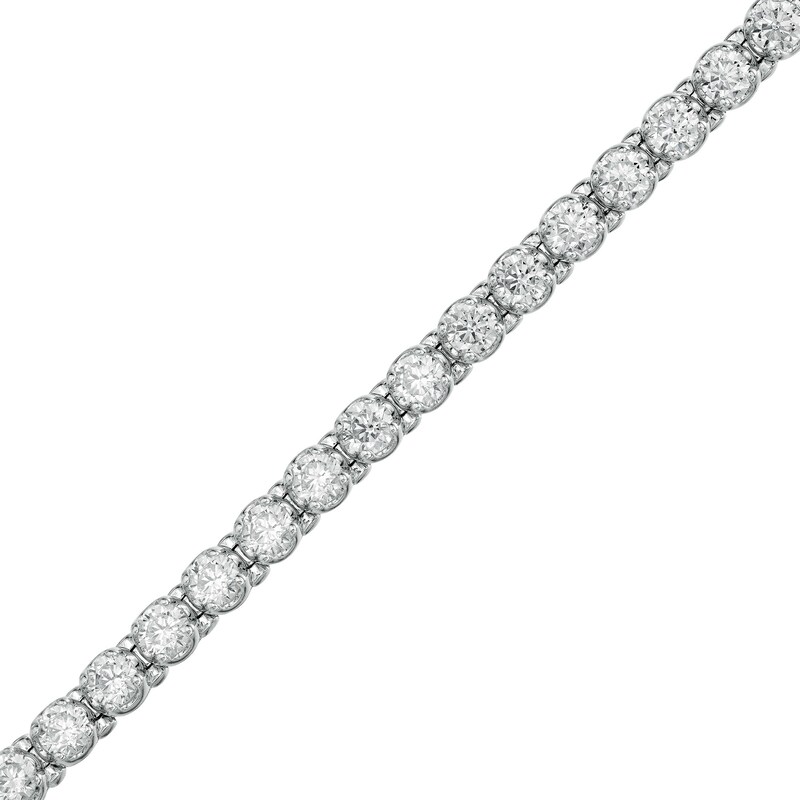 Main Image 1 of 8 CT. T.W. Diamond Tennis Bracelet in 10K White Gold