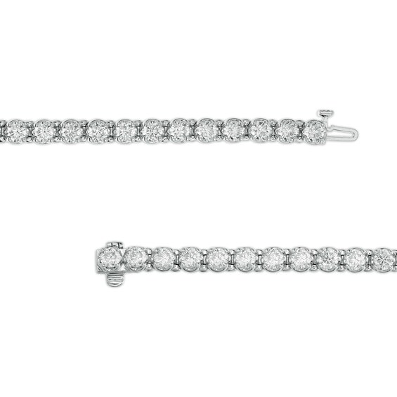 8 CT. T.w. Diamond Tennis Bracelet in 10K White Gold