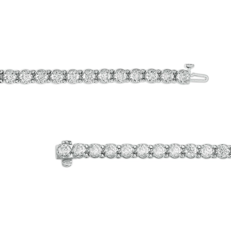 Main Image 3 of 8 CT. T.W. Diamond Tennis Bracelet in 10K White Gold