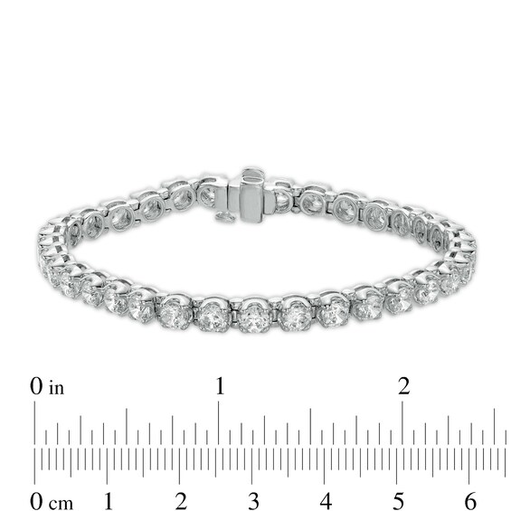 8 CT. T.w. Diamond Tennis Bracelet in 10K White Gold