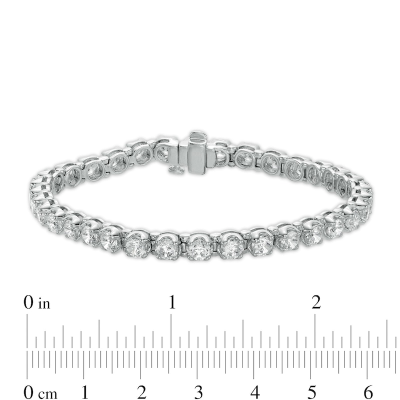Main Image 4 of 8 CT. T.W. Diamond Tennis Bracelet in 10K White Gold