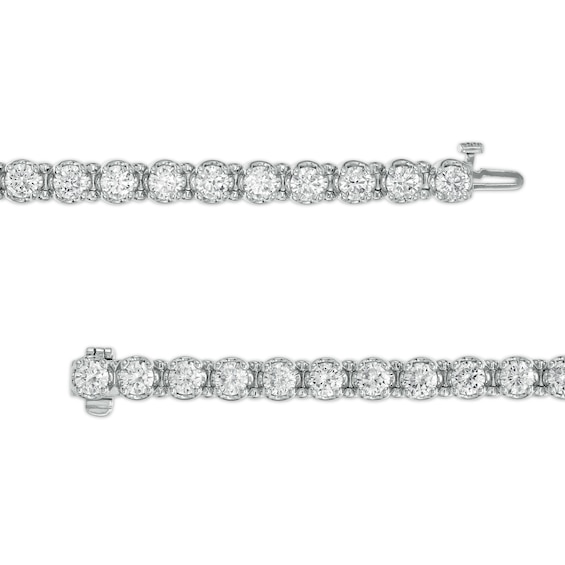 10 CT. T.w. Diamond Tennis Bracelet in 10K White Gold