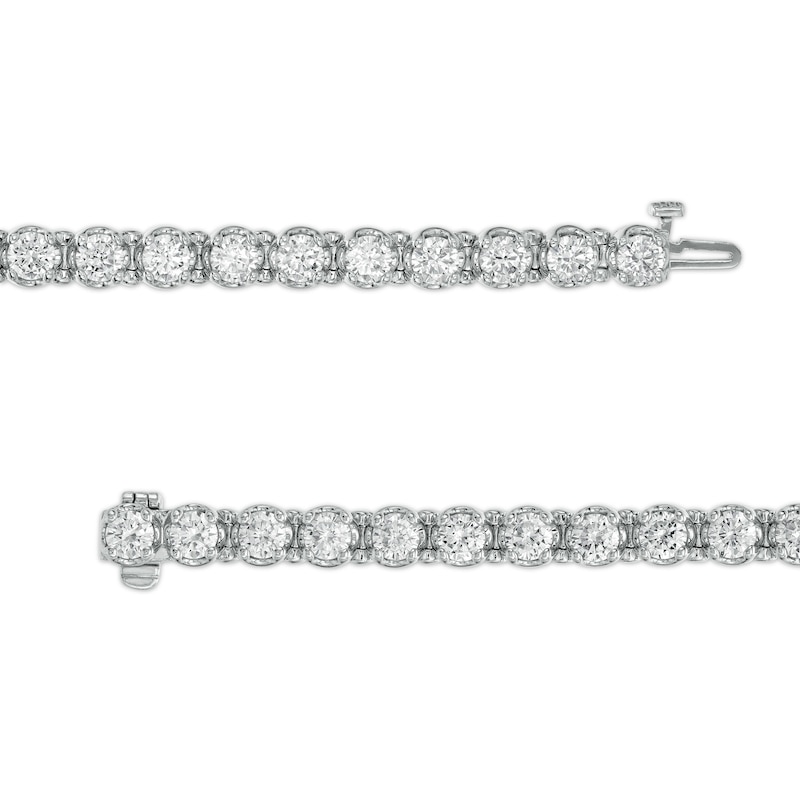 10 CT. T.W. Diamond Tennis Bracelet in 10K White Gold