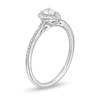 Cherished Promise Collection™ 1/3 CT. T.W. Pear-Shaped Diamond Frame Promise Ring in 10K White Gold