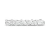 Thumbnail Image 4 of 1/2 CT. T.W. Marquise and Round Diamond Anniversary Band in 14K White Gold