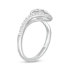 Thumbnail Image 1 of Marilyn Monroe™ Collection 1/4 CT. T.W. Diamond "M" Ring in Sterling Silver