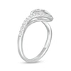 Thumbnail Image 2 of Marilyn Monroe™ Collection 1/4 CT. T.W. Diamond "M" Ring in Sterling Silver