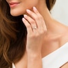 Thumbnail Image 2 of 1/2 CT. Diamond Solitaire Engagement Ring in 14K White Gold (I/I3)