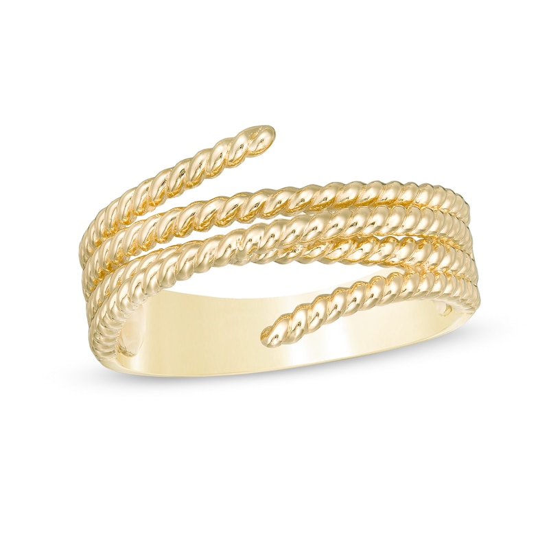 Wonder Woman™ Collection Lasso Wrap Ring in 10K Gold