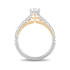 Thumbnail Image 3 of Enchanted Disney Merida 3/4 CT. T.W. Diamond Split Shank Engagement Ring in 14K Two-Tone Gold