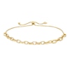 Thumbnail Image 0 of 6.0mm Circle Link Bolo Bracelet in Hollow 10K Gold - 10.5"