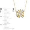 Thumbnail Image 2 of Wonder Woman™ Collection 1/15 CT. T.W. Diamond Themyscira Island Pendant in 10K Gold