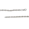 Thumbnail Image 2 of Men's 3.5mm Rope Chain Necklace in Solid Sterling Silver  - 24"