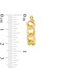 Thumbnail Image 3 of Made in Italy 15.0mm Curb Chain Link Hoop Earrings in 14K Gold
