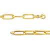 Thumbnail Image 3 of Italian Gold 7.5mm Cheval Chain Bracelet in Hollow 14K Gold - 7.5"