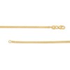 Thumbnail Image 3 of Italian Gold Men's 2.15mm Curb Chain Necklace in Hollow 10K Gold - 22"