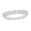 Thumbnail Image 1 of 1/4 CT. T.W. Composite Diamond Seven Stone Ring in 10K White Gold