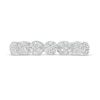 Thumbnail Image 4 of 1/4 CT. T.W. Composite Diamond Seven Stone Ring in 10K White Gold