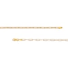 Thumbnail Image 3 of Made in Italy 2.0mm Oval Link Chain Necklace in Solid 14K Gold - 18"