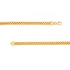 Thumbnail Image 3 of Made in Italy Diamond-Cut Station Lariat "Y" Wheat Chain Necklace in 14K Gold - 17"