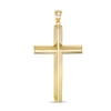 Thumbnail Image 1 of Triangular Cross Necklace Charm in 10K Gold