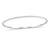 Thumbnail Image 0 of 1/2 CT. T.W. Diamond Line Bangle in 10K White Gold - 7.5"