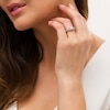 Thumbnail Image 2 of 1/3 CT. T.W. Diamond Butterfly-Sides Vintage-Style Filigree Engagement Ring in 10K White Gold