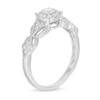 Thumbnail Image 3 of 1/3 CT. T.W. Diamond Butterfly-Sides Vintage-Style Filigree Engagement Ring in 10K White Gold
