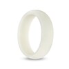 Thumbnail Image 3 of 6.0mm Comfort-Fit Wedding Band in White Silicone