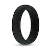 Thumbnail Image 3 of 6.0mm Comfort-Fit Wedding Band in Black Silicone