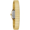 Thumbnail Image 2 of Ladies' Caravelle by Bulova Gold-Tone Expansion Watch with Tonneau Champagne Dial (Model: 44L261)