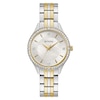 Thumbnail Image 0 of Ladies' Bulova Crystal Accent Two-Tone Watch with Mother-of-Pearl Dial (Model: 98L273)