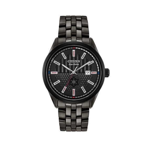 Men's Limited Edition Citizen Eco-Drive® Star Wars™ Darth Vader™ Black IP Watch (Model: BM7257-57W) Men's Limited Edition Citizen Eco-Drive® Star Wars™ Darth Vader™ Black IP Watch (Model: BM7257-57W)