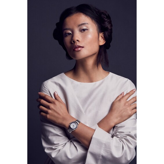 Ladies' Limited Edition Citizen Eco-Drive® Star Wars™ Princess Leia™ Diamond Accent Watch (Model: EW2251-81W) Ladies' Limited Edition Citizen Eco-Drive® Star Wars™ Princess Leia™ Diamond Accent Watch (Model: EW2251-81W)