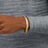 Thumbnail Image 2 of 1-3/8 CT. T.W. Diamond ID Curb Chain Bracelet in 10K Gold - 8.25"