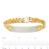 Thumbnail Image 4 of 1-3/8 CT. T.W. Diamond ID Curb Chain Bracelet in 10K Gold - 8.25"