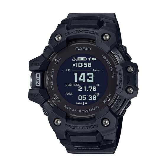 Men's Casio G-Shock Power Trainer Black Resin Strap Watch with Black Dial (Model: GBDH1000-1) Men's Casio G-Shock Power Trainer Black Resin Strap Watch with Black Dial (Model: GBDH1000-1)