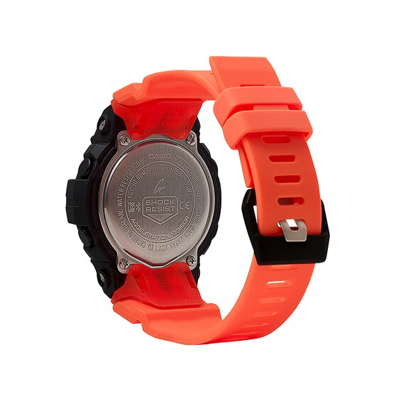 Ladies' Casio G-Shock S-Series Orange Resin Strap Watch with Black Dial (Model: GMAB800SC-1A4) Ladies' Casio G-Shock S-Series Orange Resin Strap Watch with Black Dial (Model: GMAB800SC-1A4)