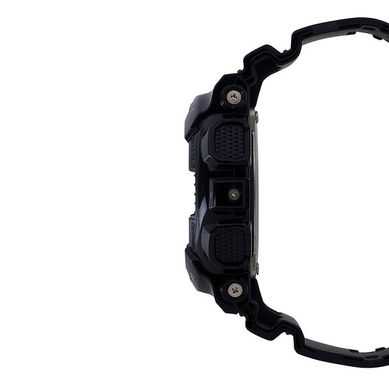 Men's Casio G-Shock Classic Black Resin Strap Chronograph Watch with Rose-Tone Dial (Model: GA140GB-1A2) Men's Casio G-Shock Classic Black Resin Strap Chronograph Watch with Rose-Tone Dial (Model: GA140GB-1A2)