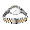 Thumbnail Image 3 of Ladies' JBW Cristal 1/8 CT. T.W. Diamond and Crystal Accent 18K Gold Plate Two-Tone Watch (Model: J6346D)