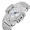 Thumbnail Image 2 of Men's JBW Phantom 2 CT. T.W. Diamond and Crystal Chronograph Watch with Silver-Tone Dial (Model: JB-6215-200-B)